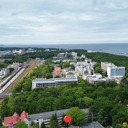 Διαμέρισμα Al-dom 112 Awangardia, 300 M Do Plazy W Dzielnicy Uzdrowiskowej